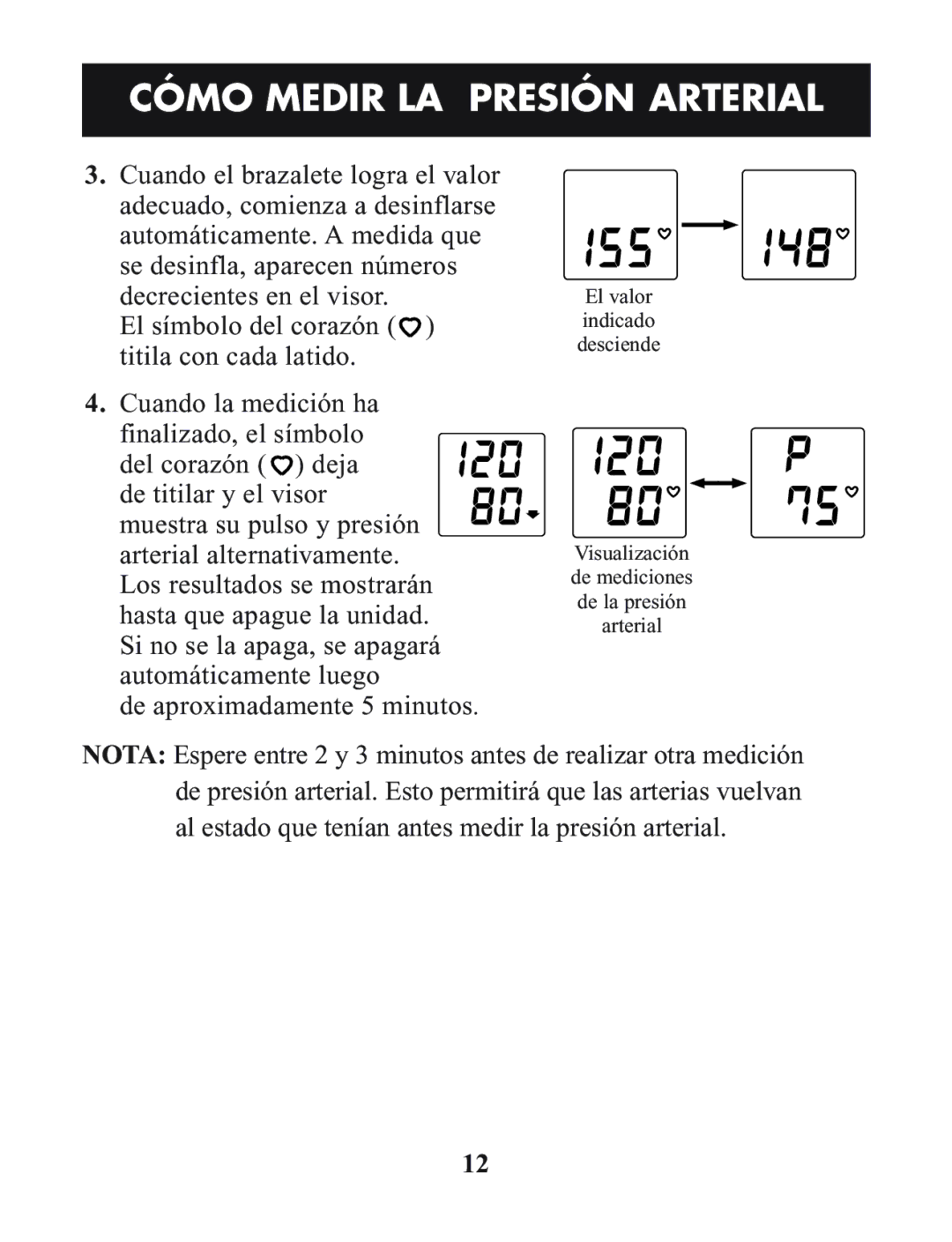 Omron Healthcare HEM-712C manual Cómo Medir LA Presión Arterial 