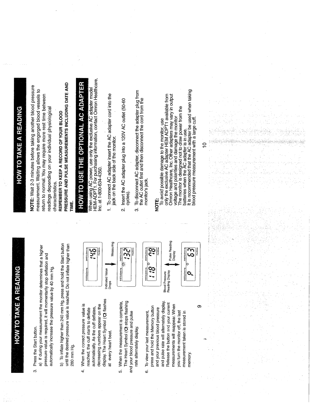 Omron Healthcare HEM-712CLC manual 