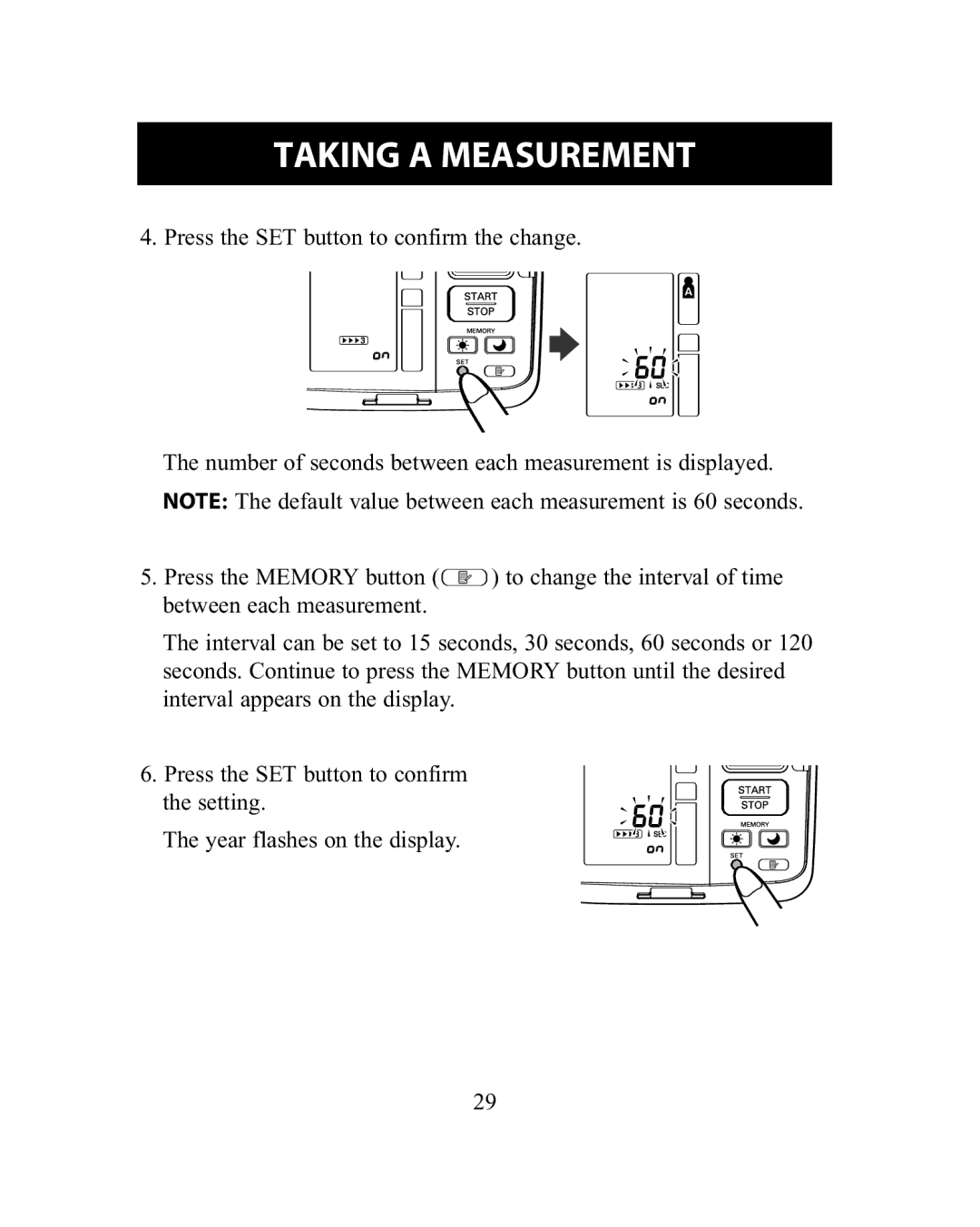 Omron Healthcare HEM-775 instruction manual Taking a Measurement 