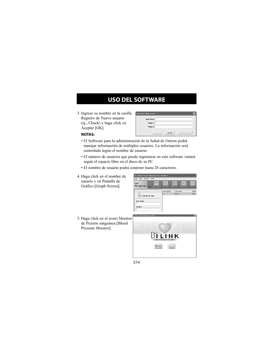 Omron Healthcare HEM-790IT instruction manual Notas 