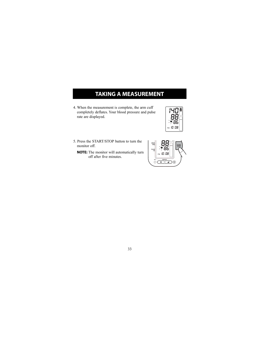 Omron Healthcare HEM-790IT instruction manual Taking a Measurement 