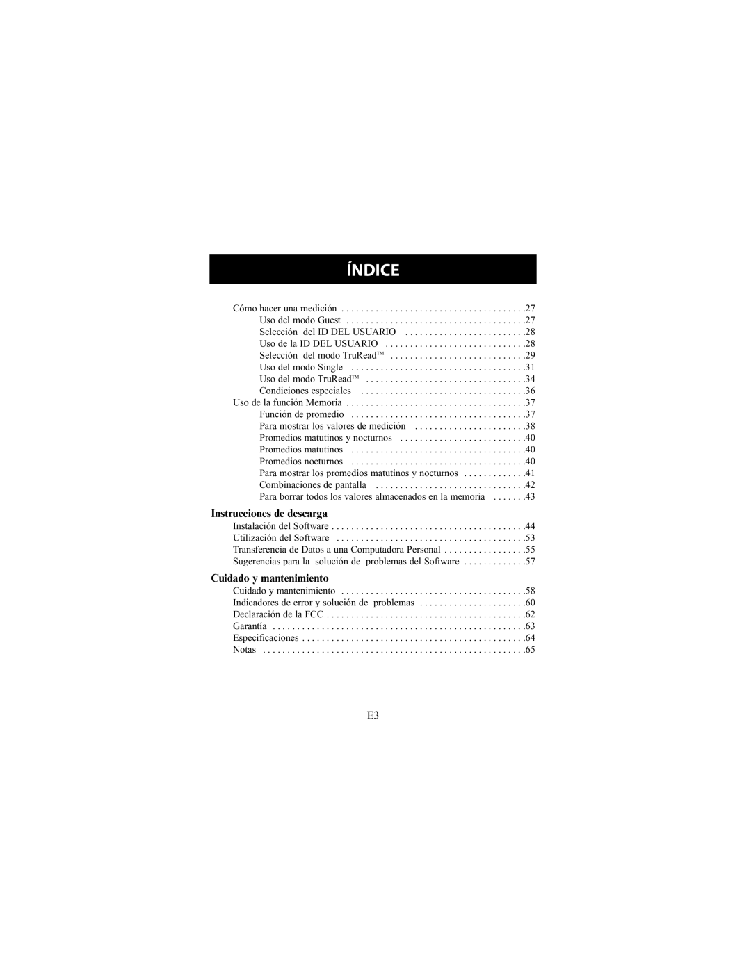 Omron Healthcare HEM-790IT instruction manual Instrucciones de descarga 