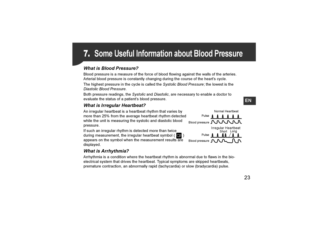 Omron Healthcare HEM-7211-E8, HEM-CR24 instruction manual Some Useful Information about Blood Pressure 