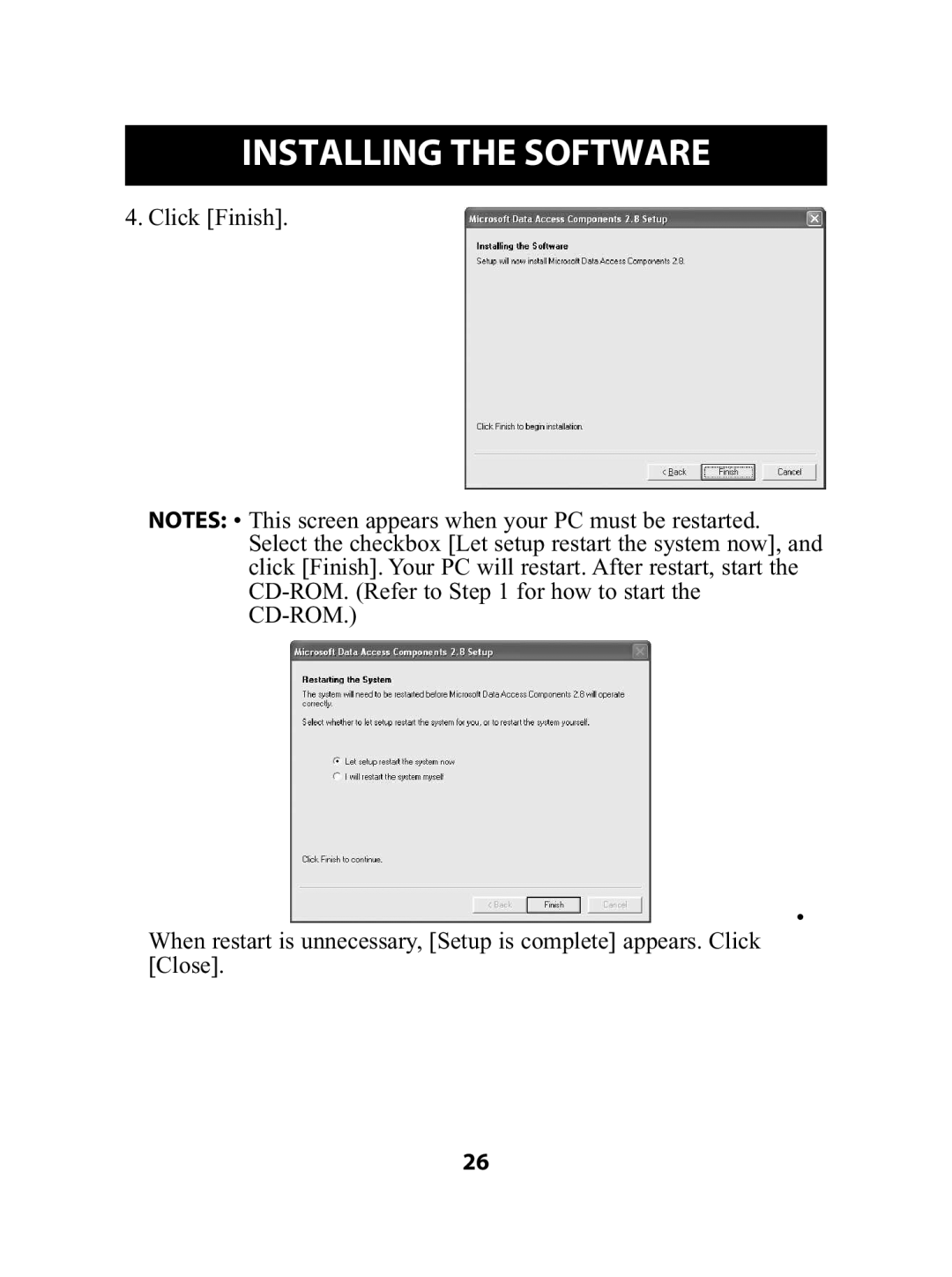 Omron Healthcare HJ-720ITC instruction manual Installing the Software 