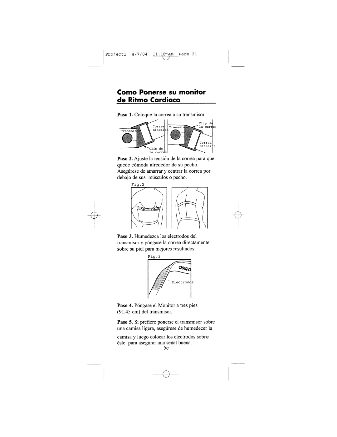 Omron Healthcare HR-100 manual 