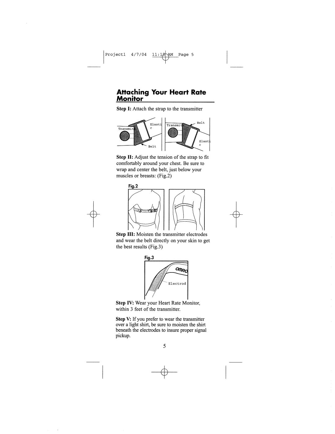 Omron Healthcare HR-100 manual 