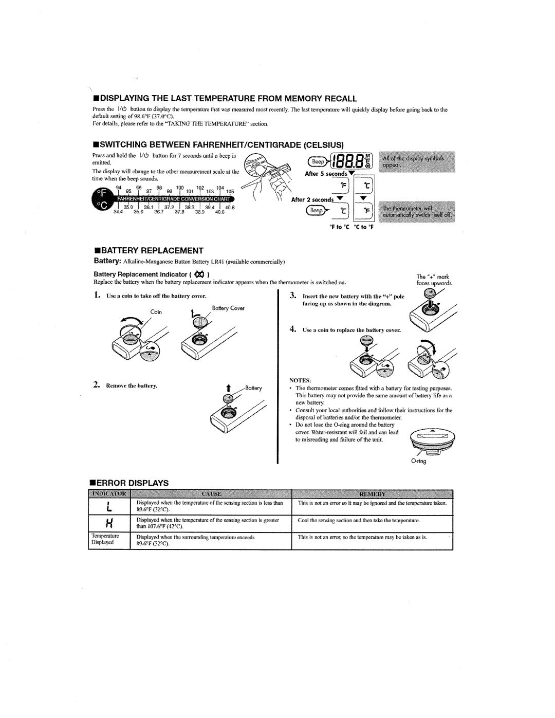 Omron Healthcare MC-343 manual 