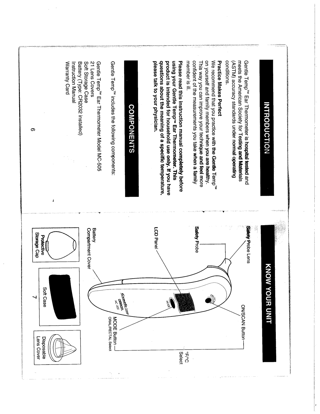 Omron Healthcare MC-505 manual 