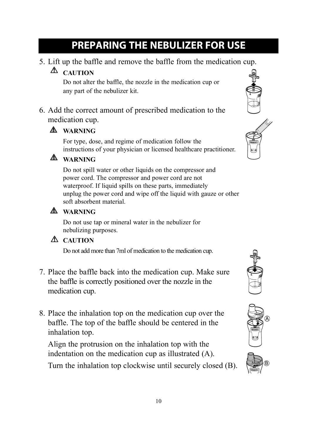 Omron Healthcare NE-C28 instruction manual Operating Instructions 