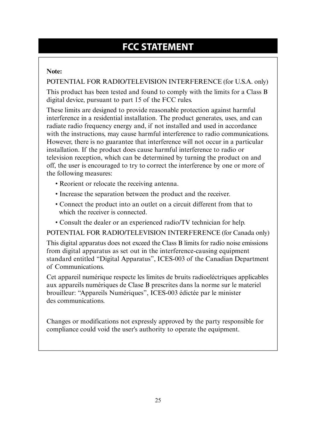 Omron Healthcare NE-C30 instruction manual FCC Statement 