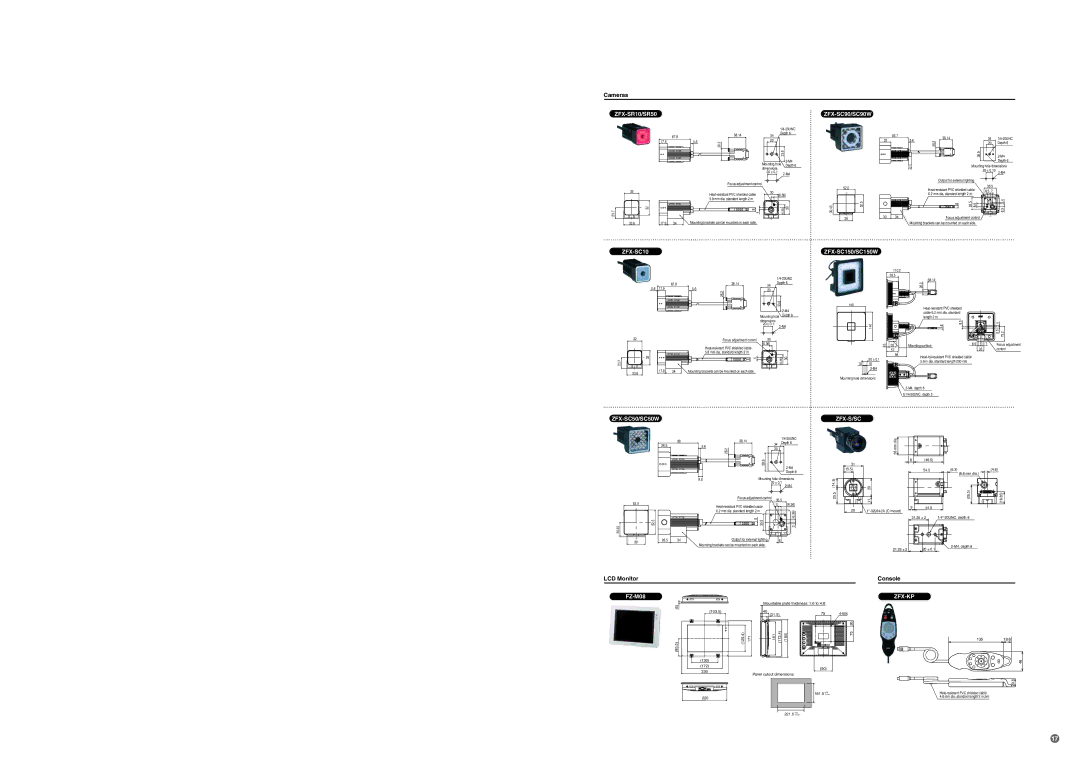 Omron Healthcare ZFX-C specifications Console, ZFX-SC90/SC90W 