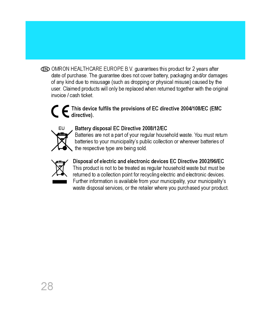 Omron hja-306 instruction manual 