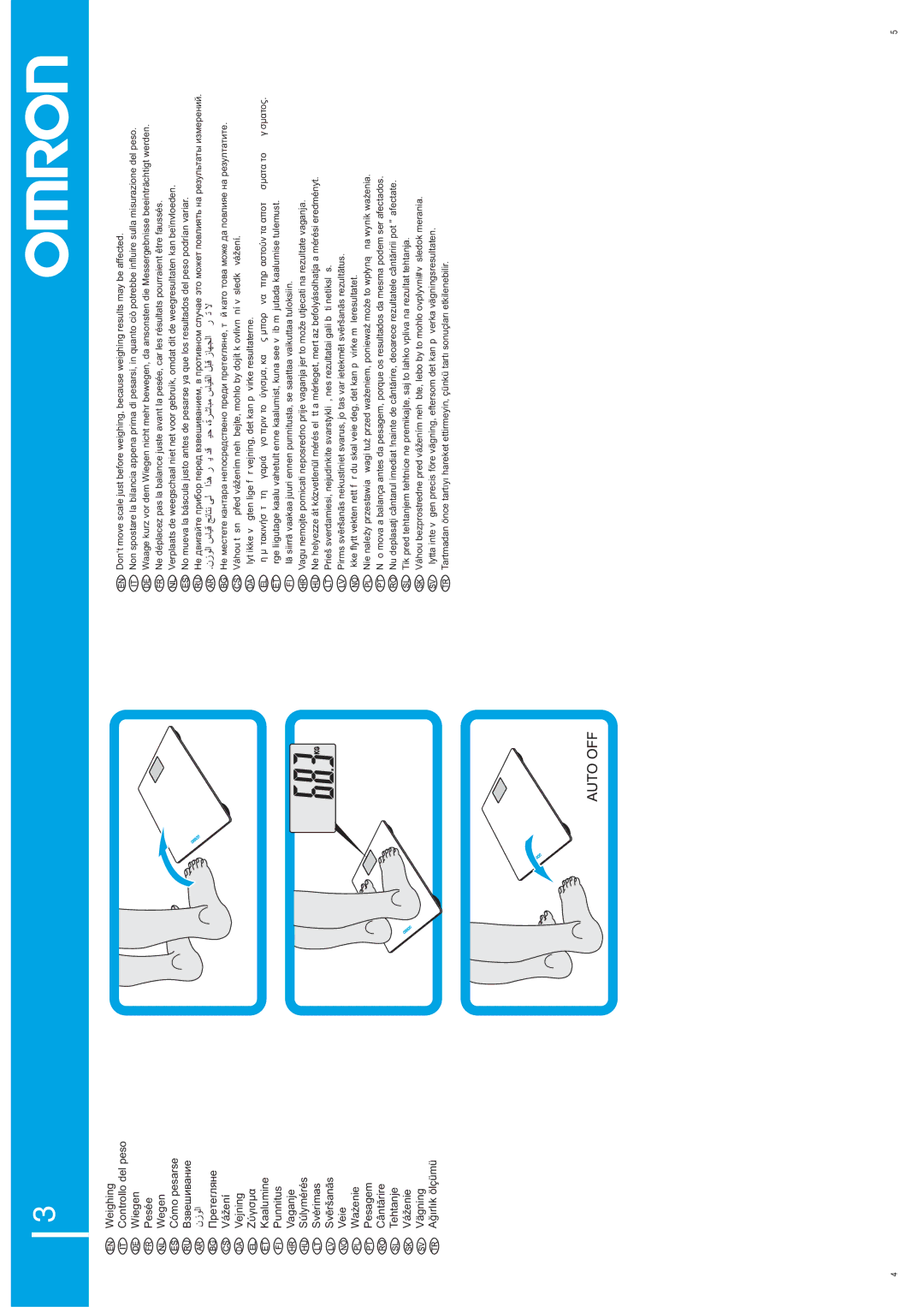 Omron HN286 instruction manual 