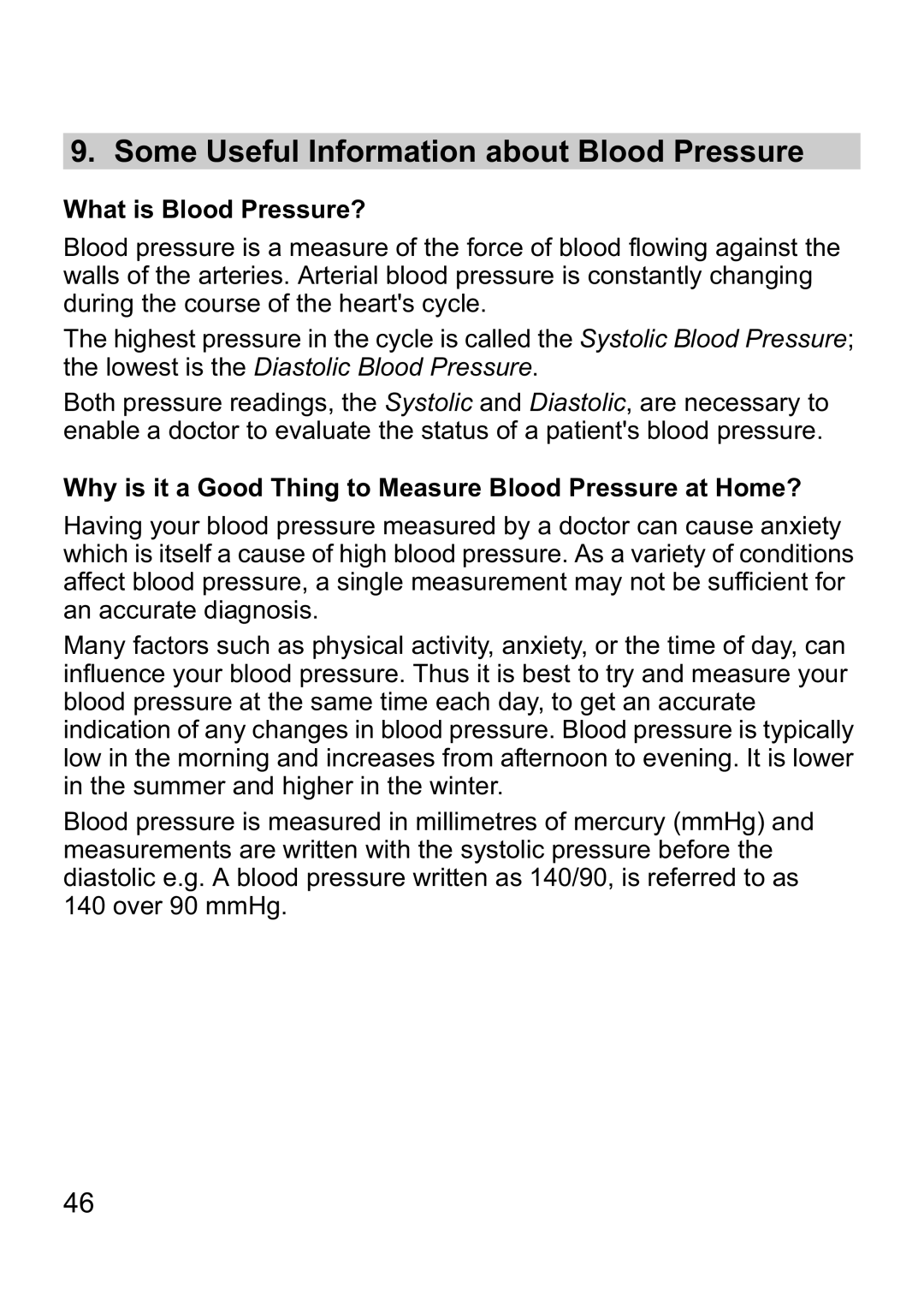 Omron i-C10 instruction manual Some Useful Information about Blood Pressure, What is Blood Pressure? 