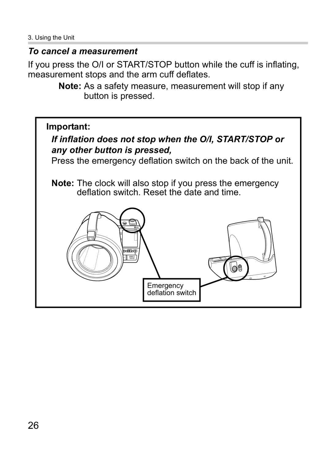 Omron i-Q132 instruction manual To cancel a measurement 