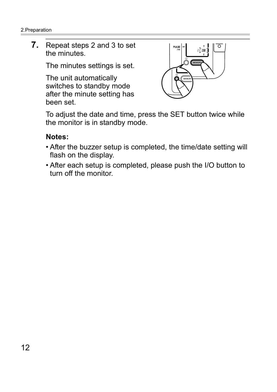 Omron M1 Plus instruction manual Preparation 