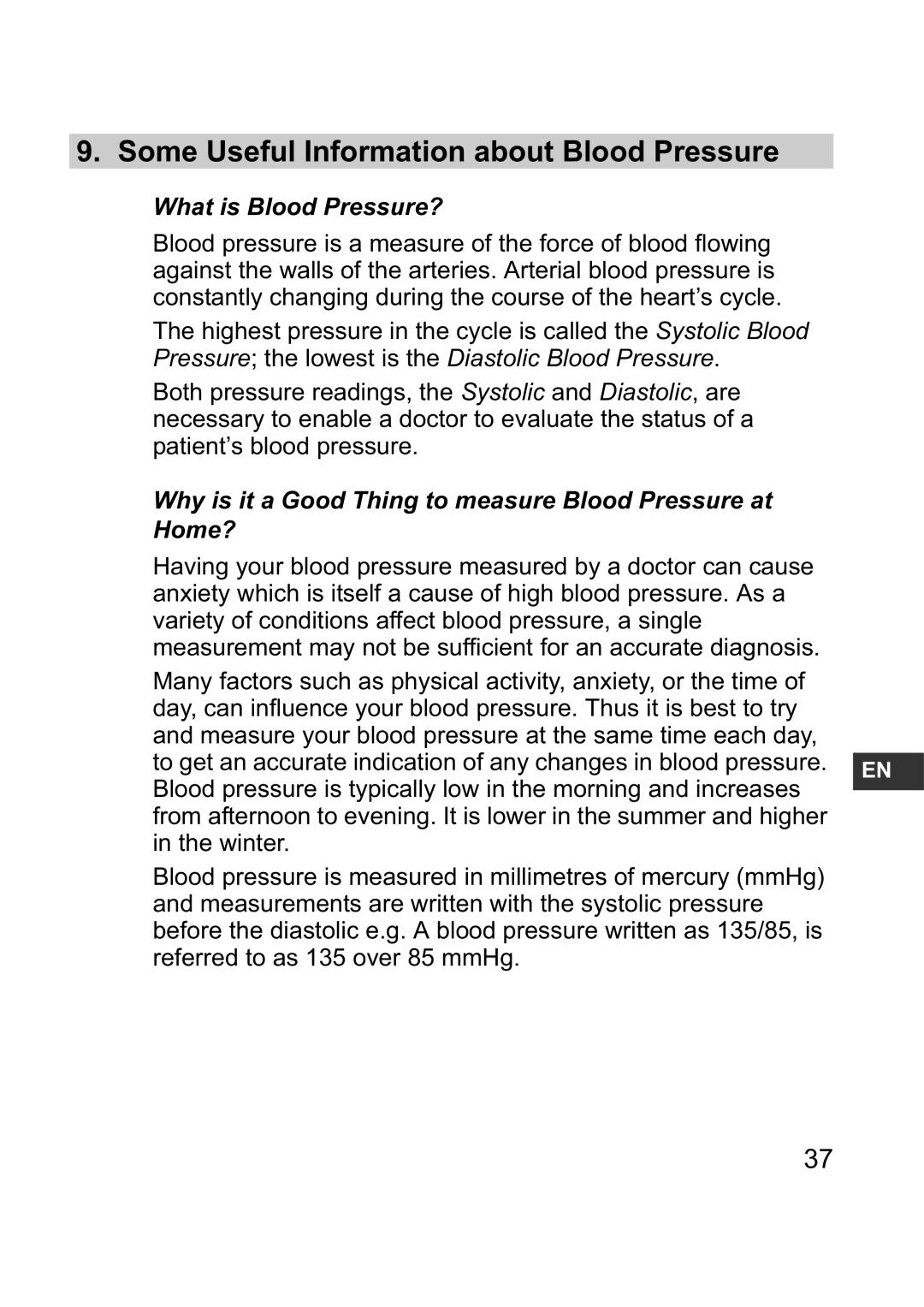 Omron M1 Plus instruction manual Some Useful Information about Blood Pressure, What is Blood Pressure? 