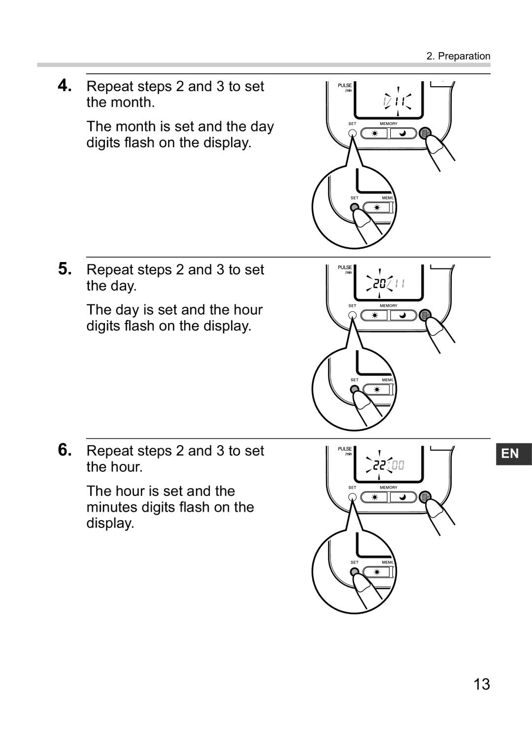 Omron M10-IT instruction manual Preparation 