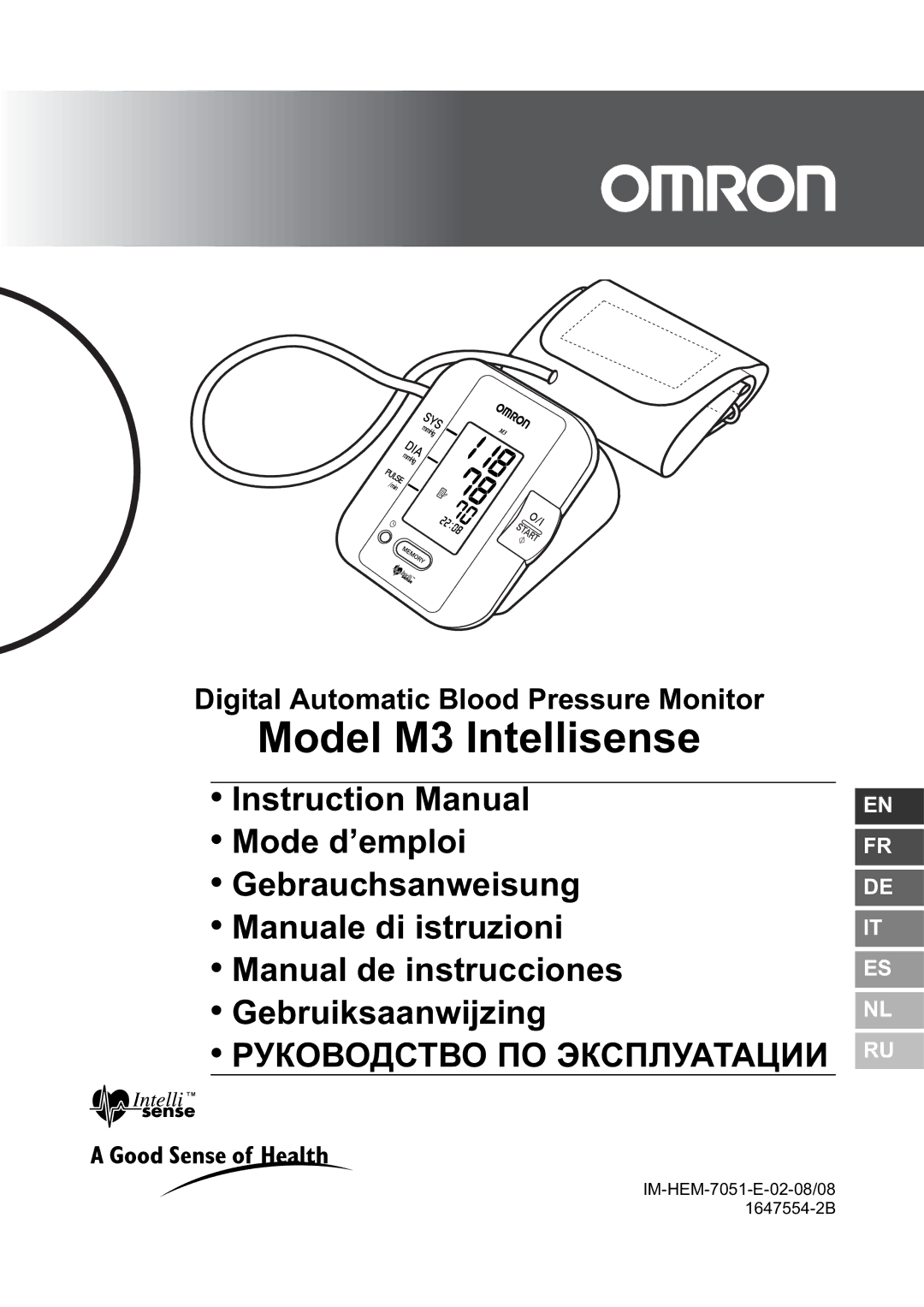 Omron M3 Intellisense manual 