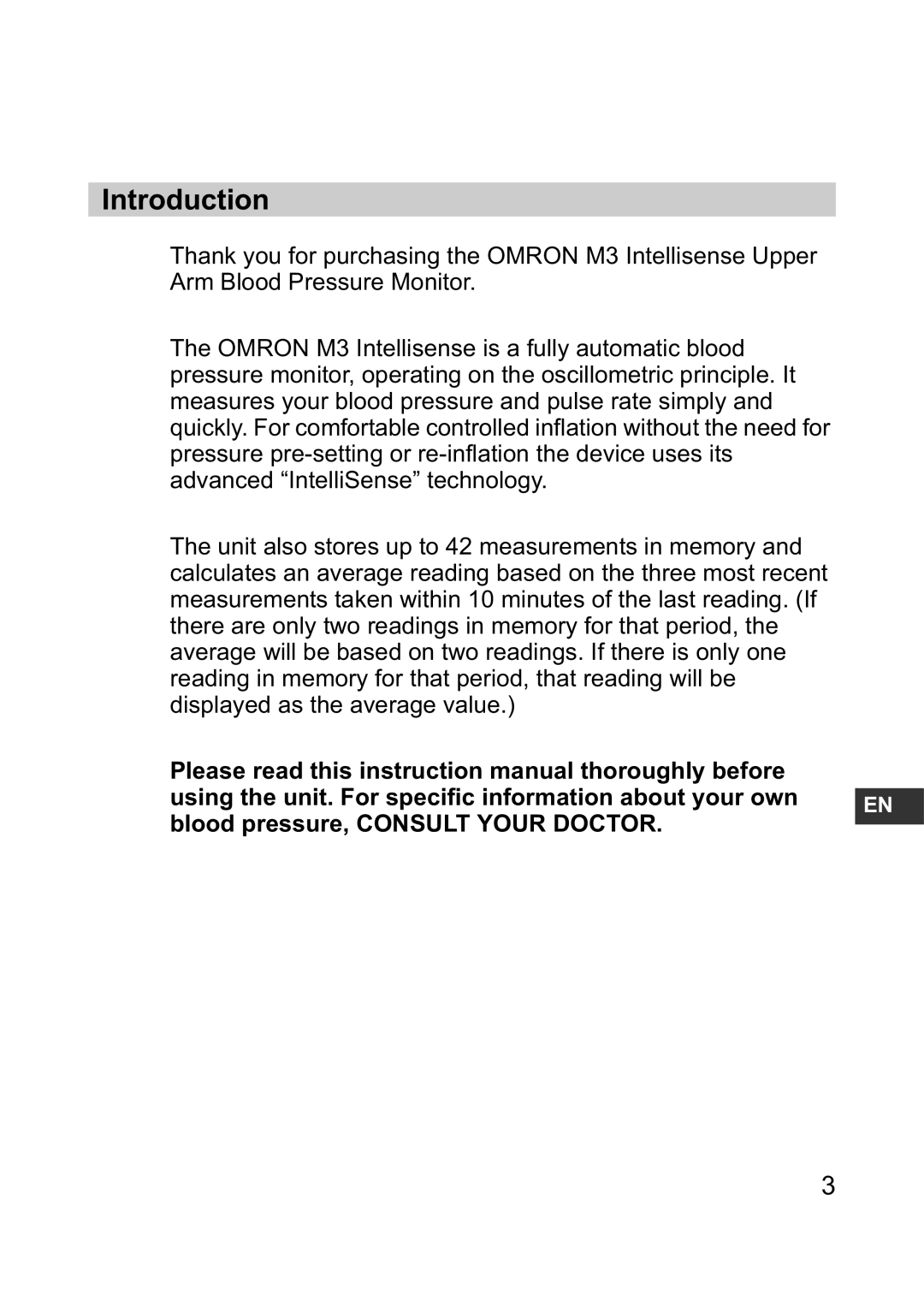 Omron M3 Intellisense manual #&1%1*&1%+, #$$$$ 