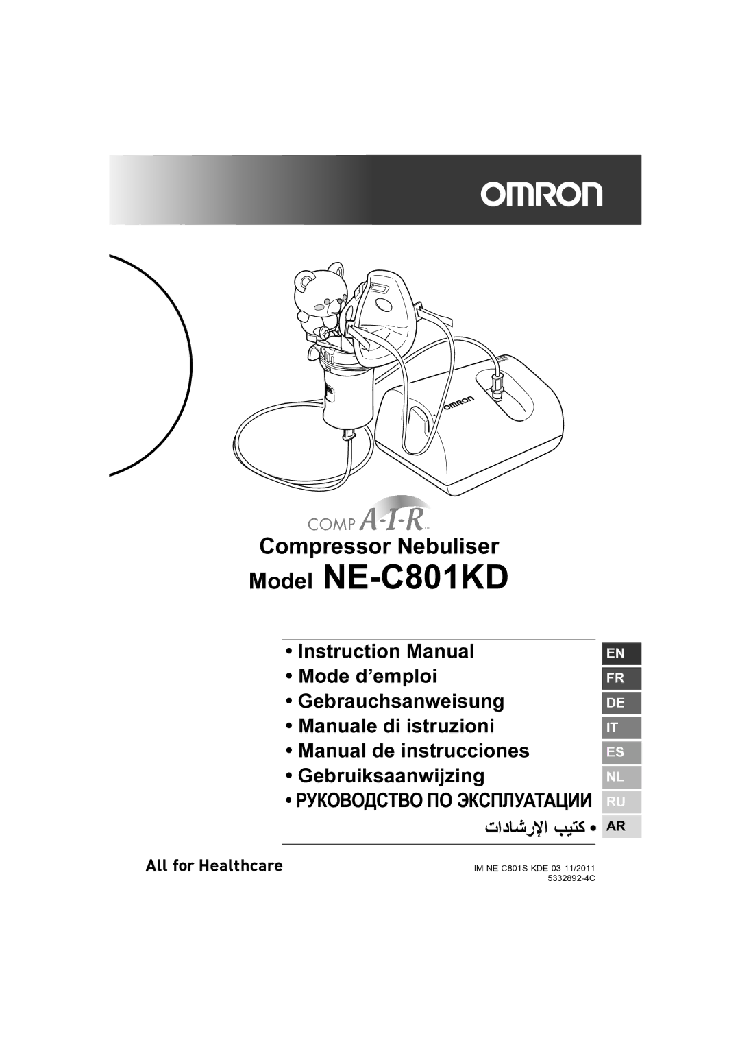 Omron NE- C801KD instruction manual Model NE-C801KD 