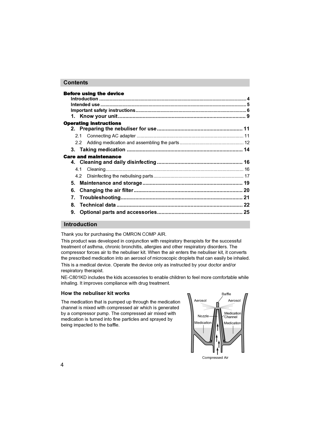 Omron NE- C801KD instruction manual Contents, Introduction 