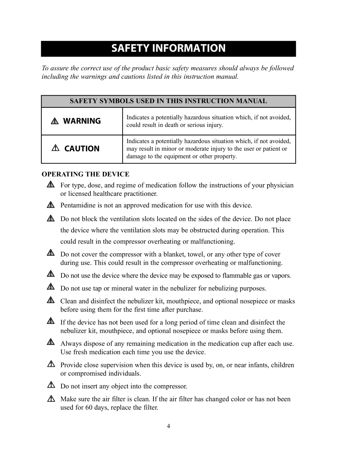 Omron NE-C28 instruction manual Safety Information, Operating the Device 