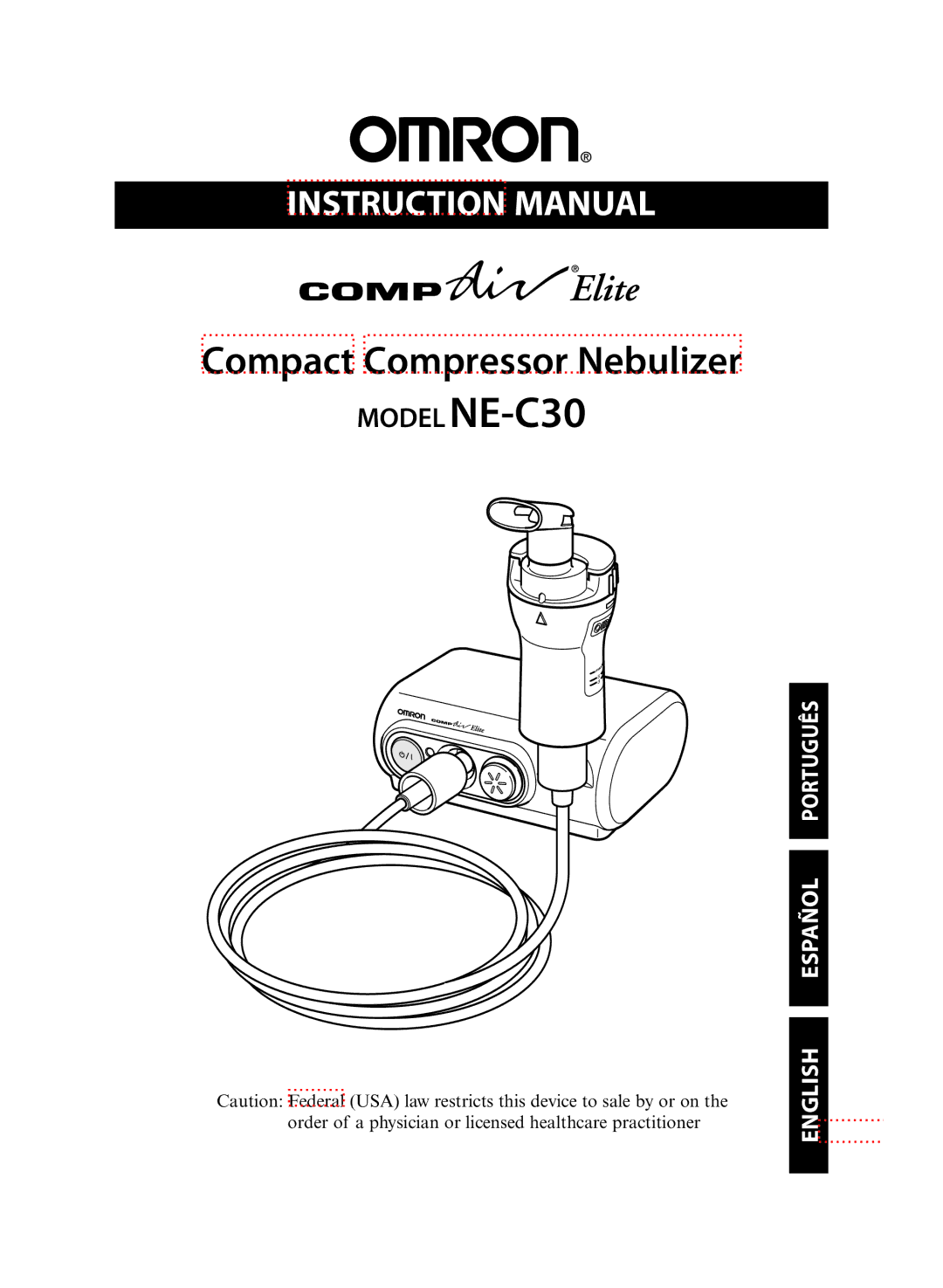 Omron NE-C30 instruction manual Compact Compressor Nebulizer 