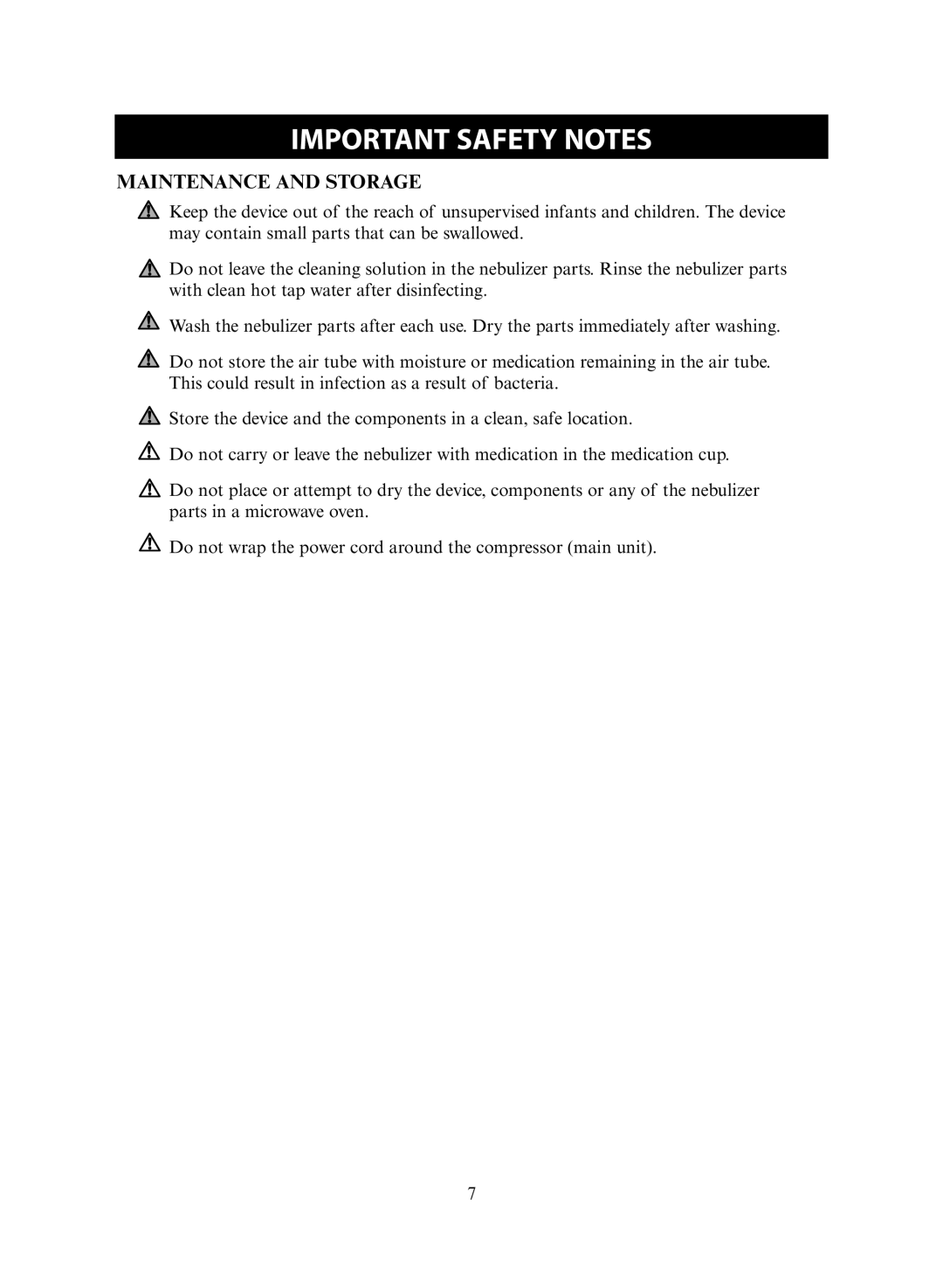 Omron NE-C30 instruction manual Maintenance and Storage 