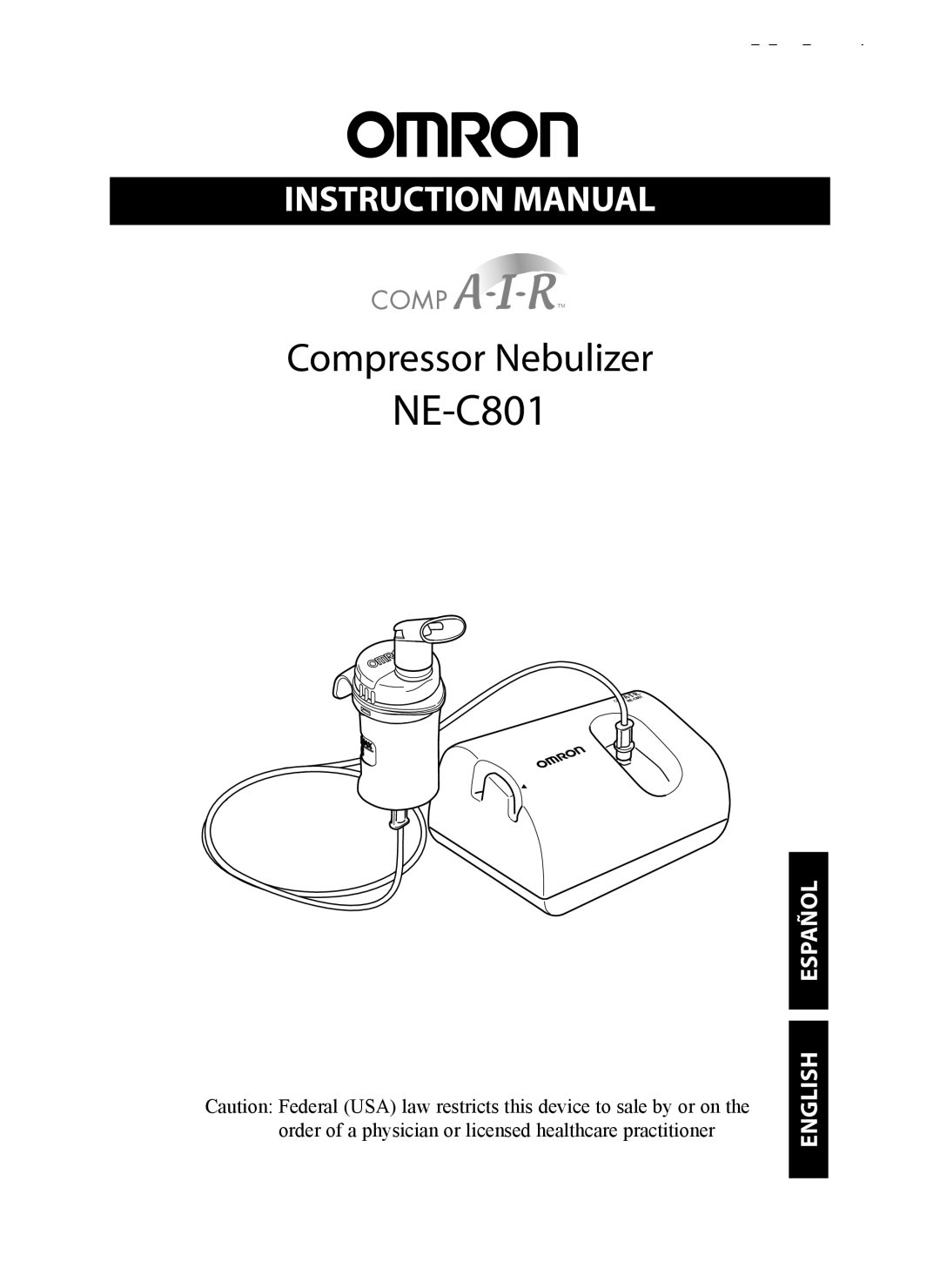 Omron ne-c801 instruction manual NE-C801 