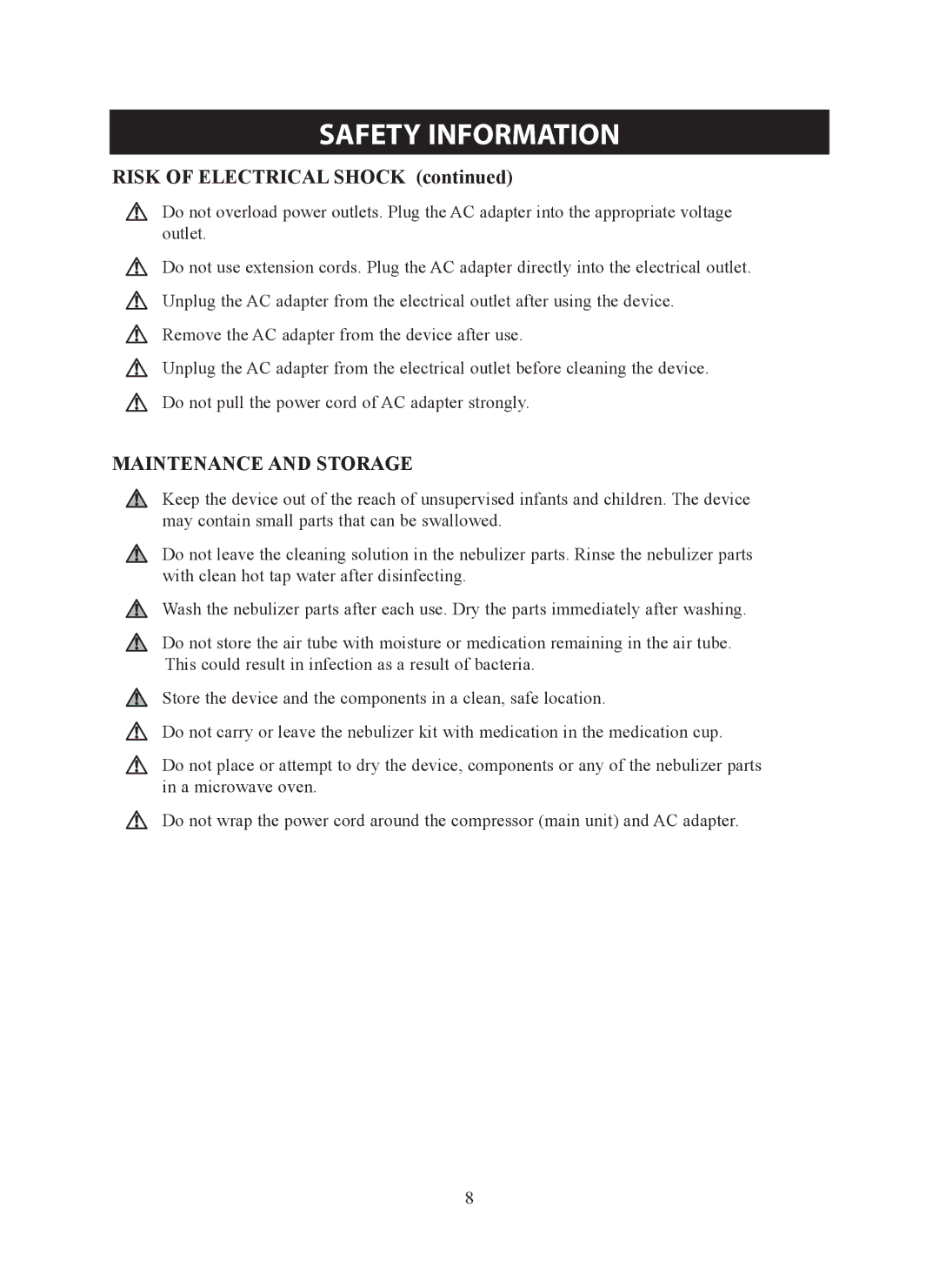 Omron ne-c801 instruction manual Maintenance and Storage 