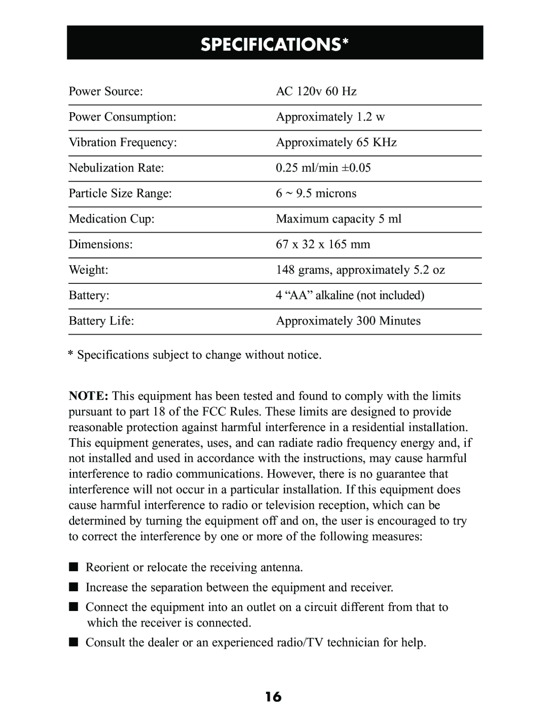 Omron NE-U03V manual Specifications 