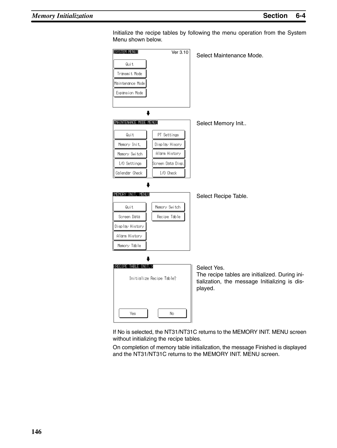 Omron NT31 NT31C manual 146 