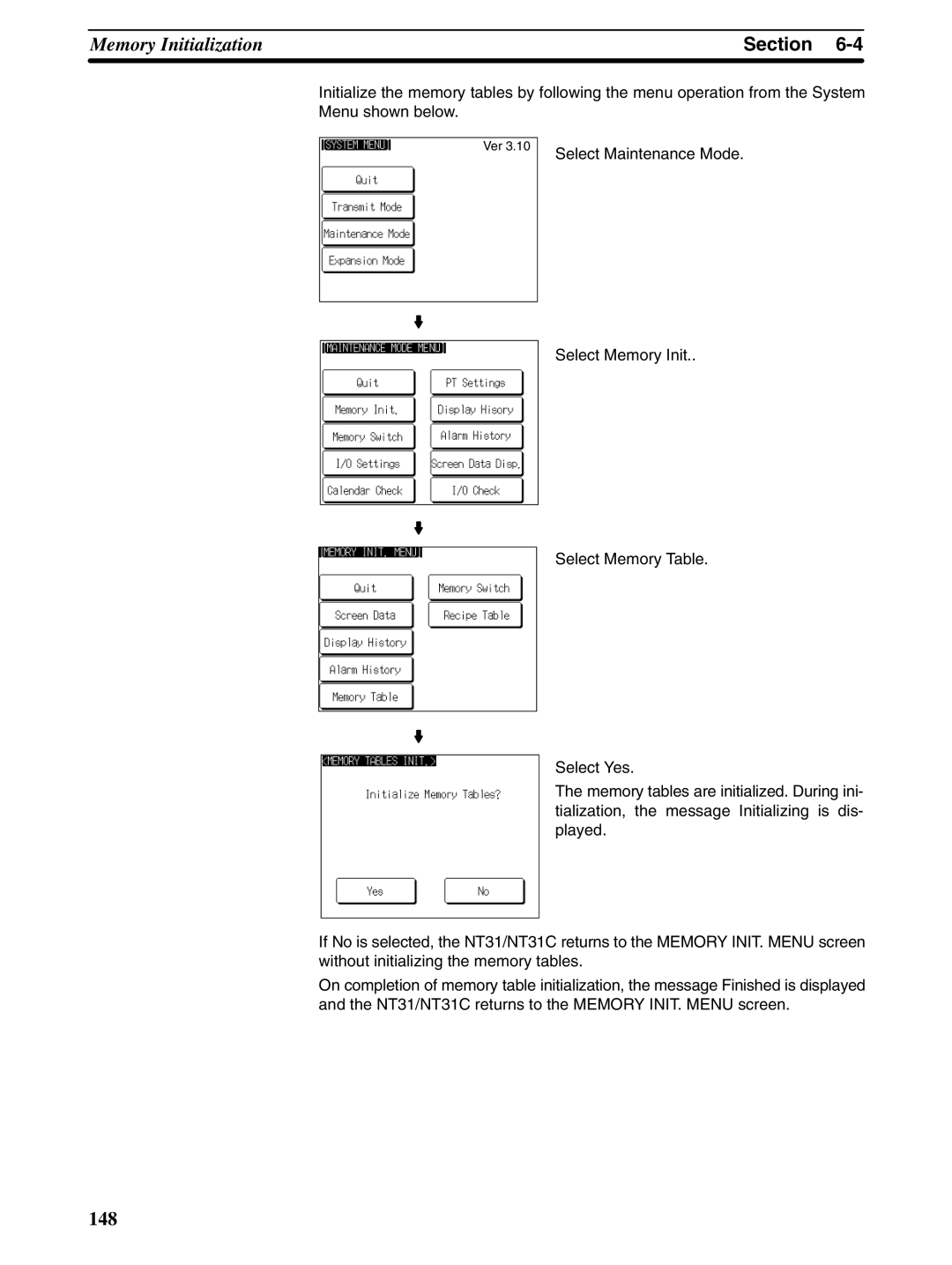 Omron NT31 NT31C manual 148 