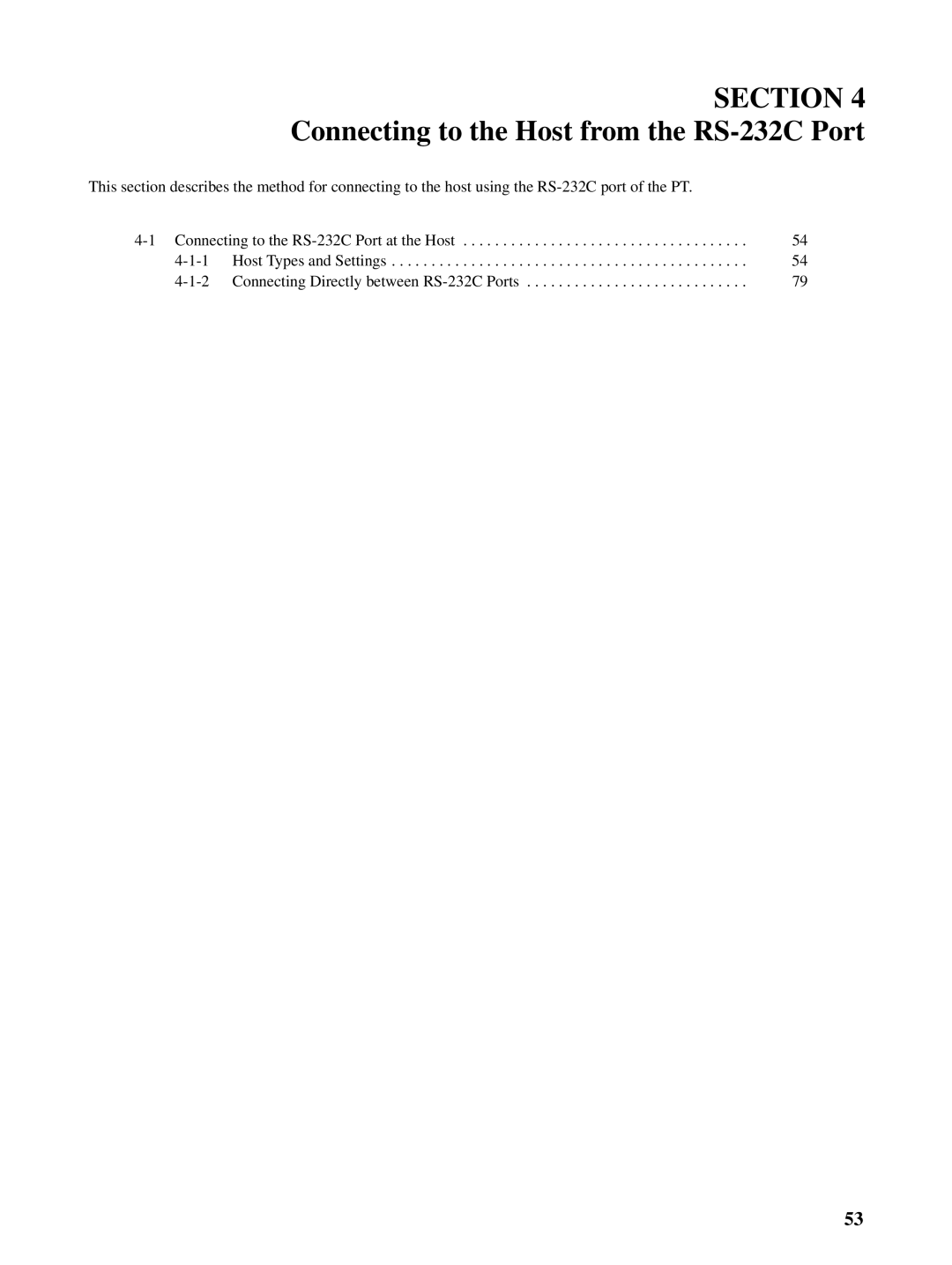 Omron NT31 NT31C manual Connecting to the Host from the RS-232C Port 