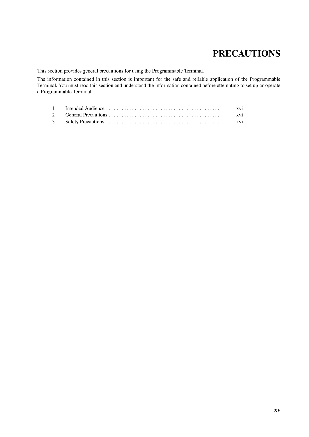 Omron NT631C manual Precautions 