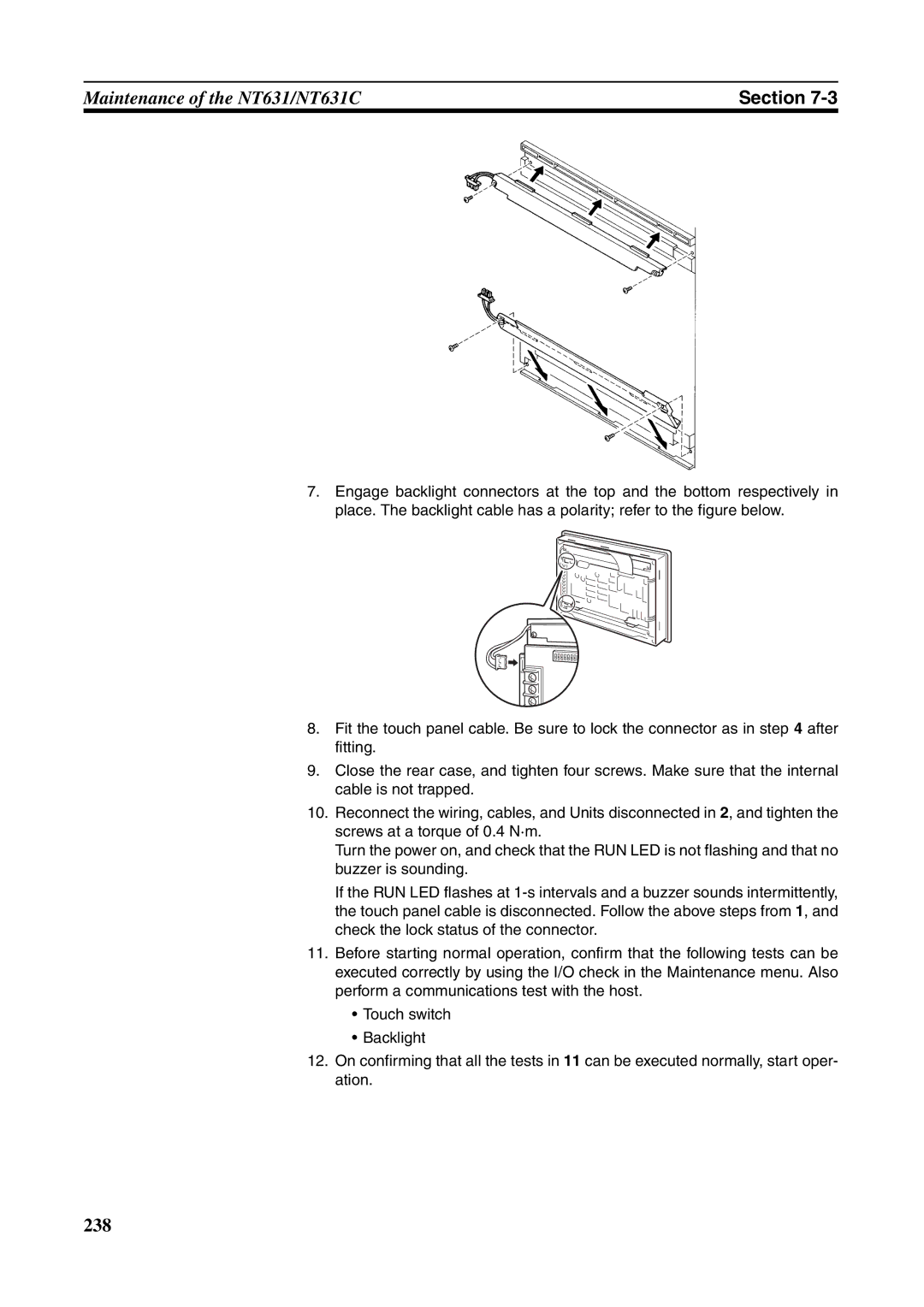 Omron NT631C manual 238 