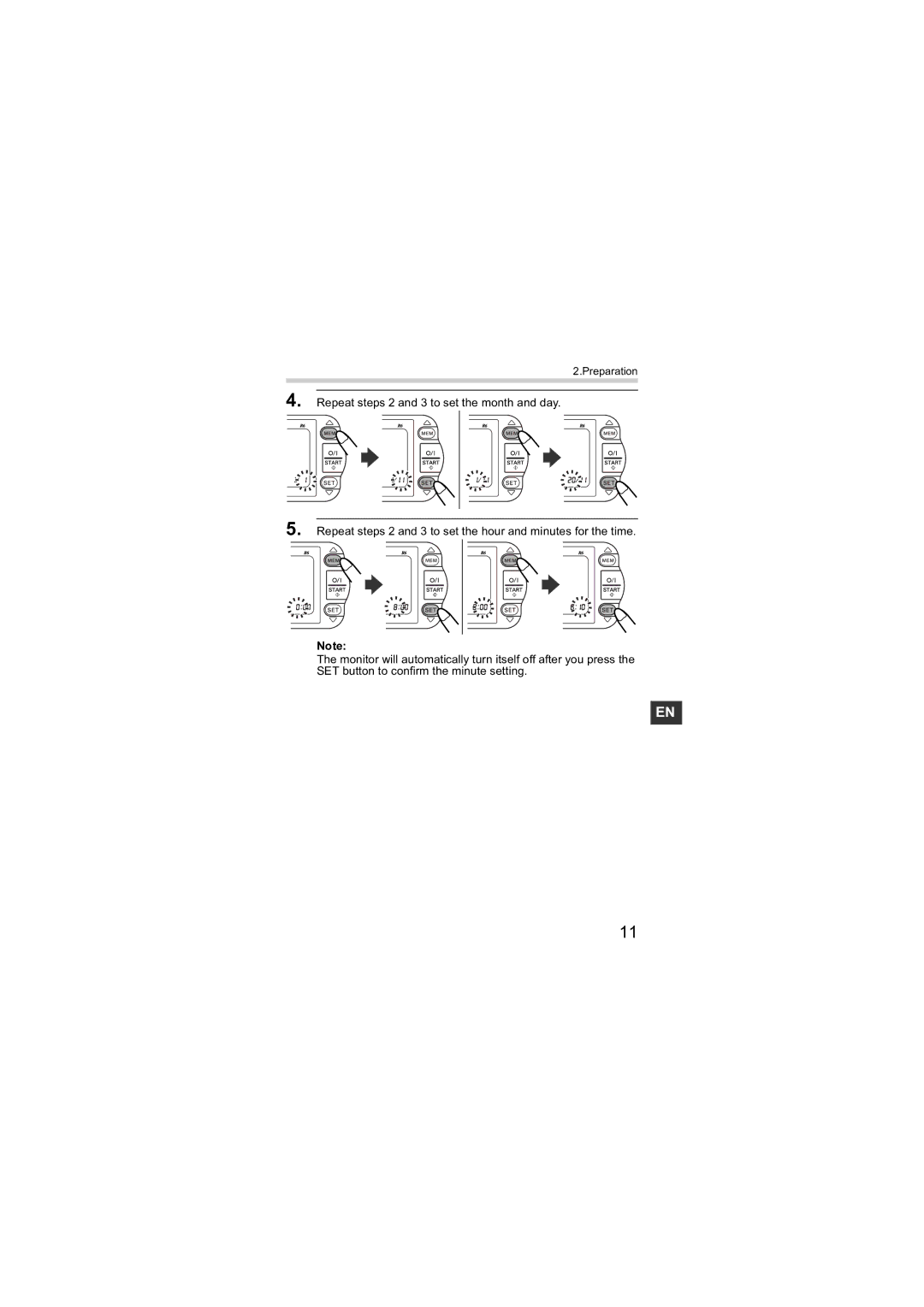 Omron R6 instruction manual Preparation 