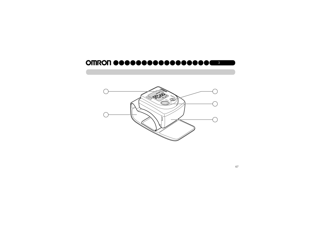 Omron RX-3 instruction manual Panoramica 