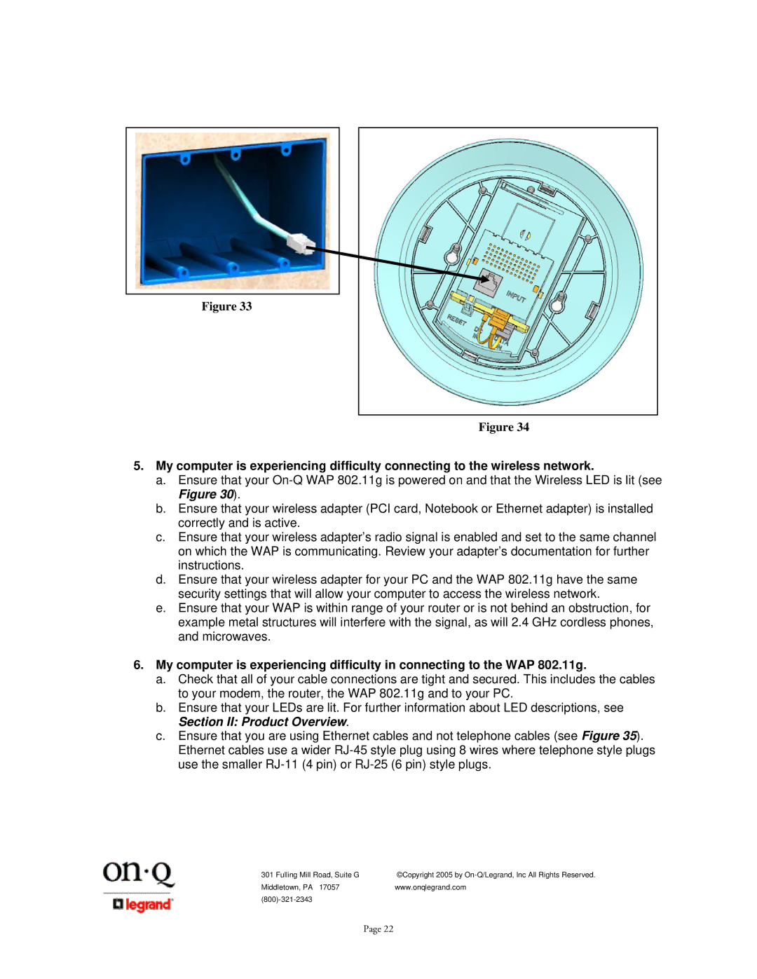 On-Q/Legrand 1307877 owner manual 