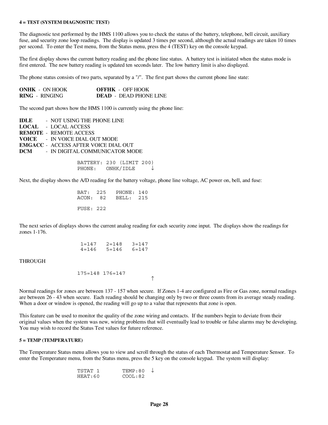 On-Q/Legrand HMS 1100 owner manual Through 