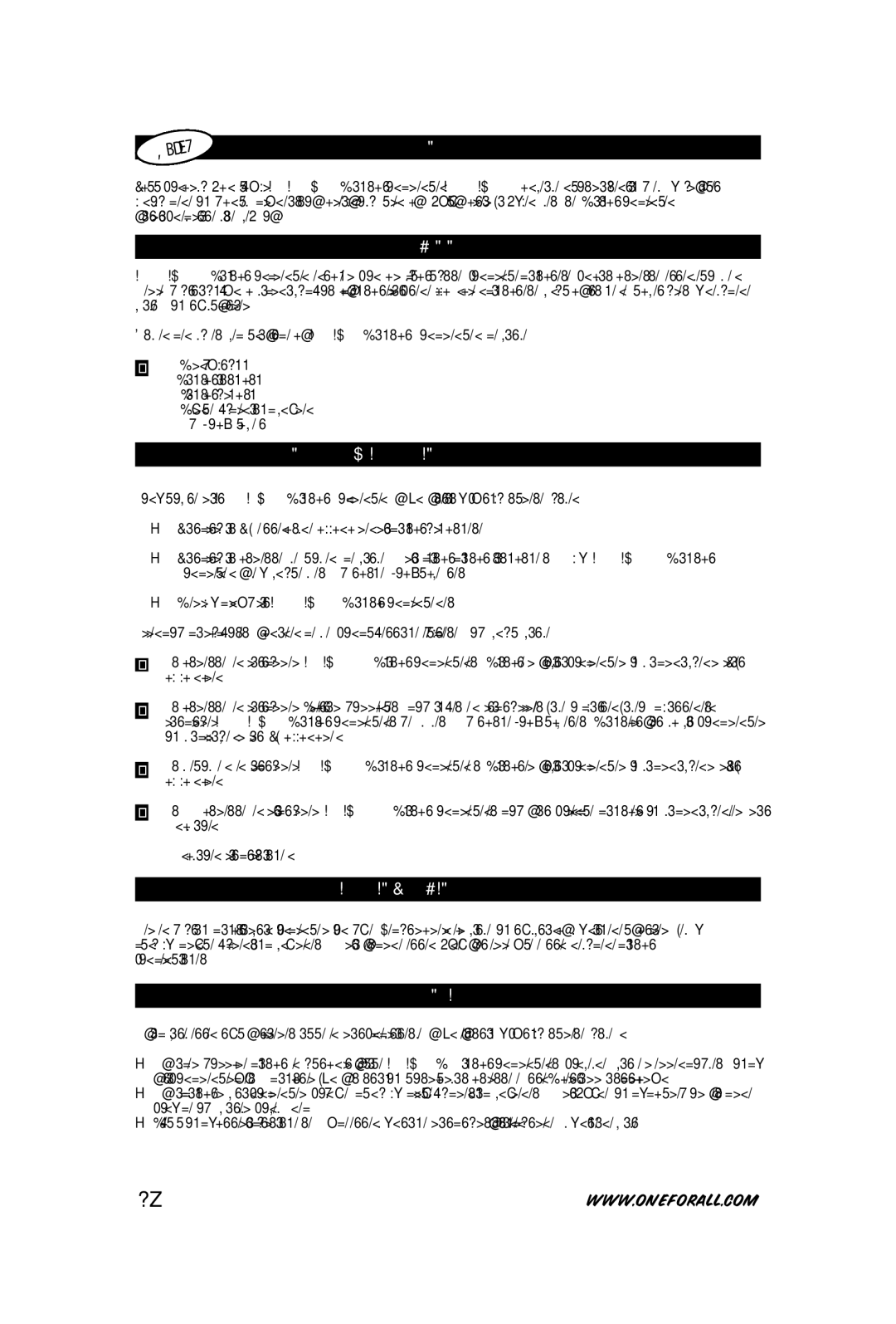 One for All SV-9540 instruction manual TaKK, TIlKoBlInG aV SIGnal forSterKerer, SIGnal StrYKe JuSterInG, TIpS 