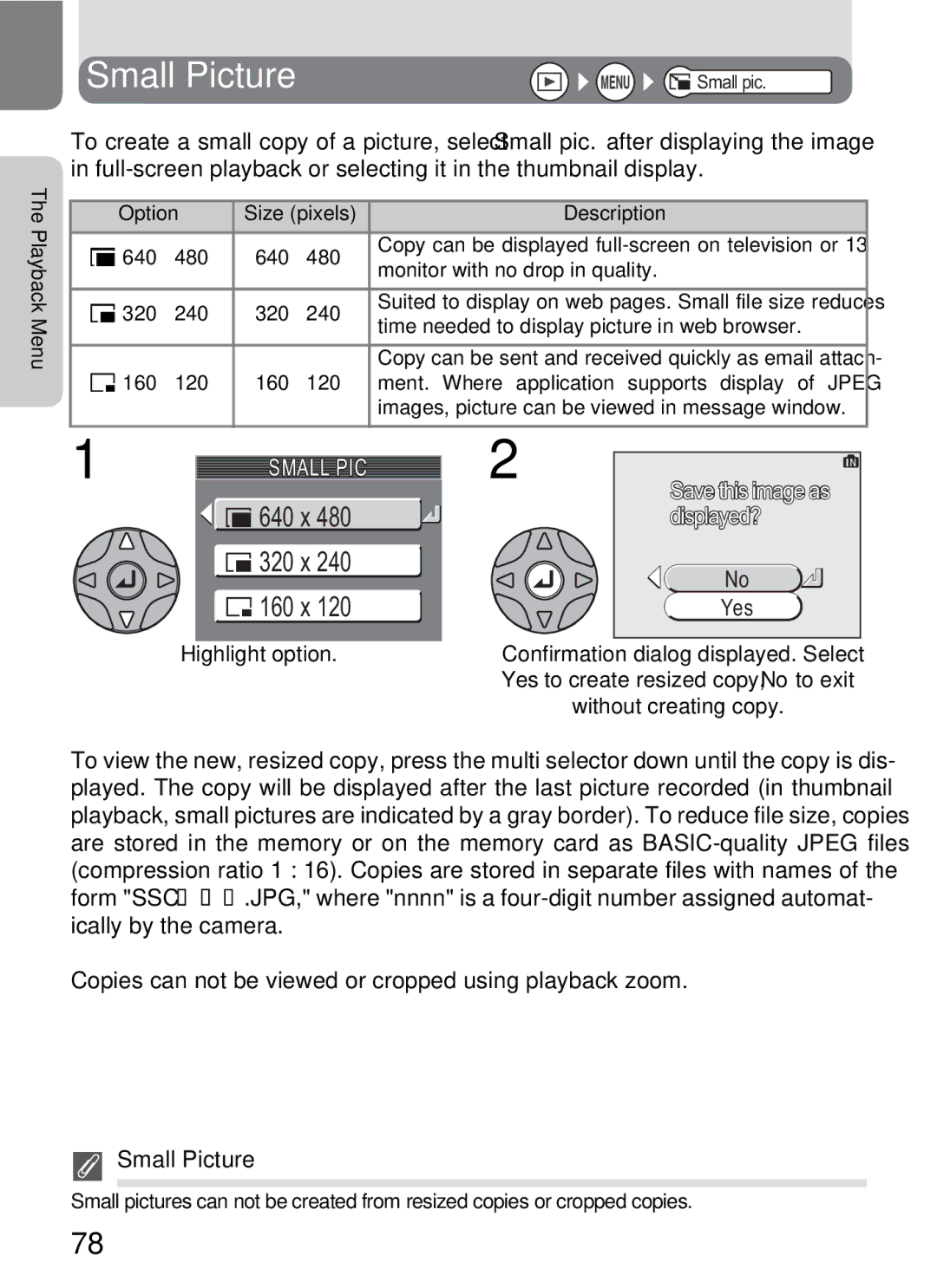 Onkyo 5100 manual Small Picture, Small PIC, Highlight option 