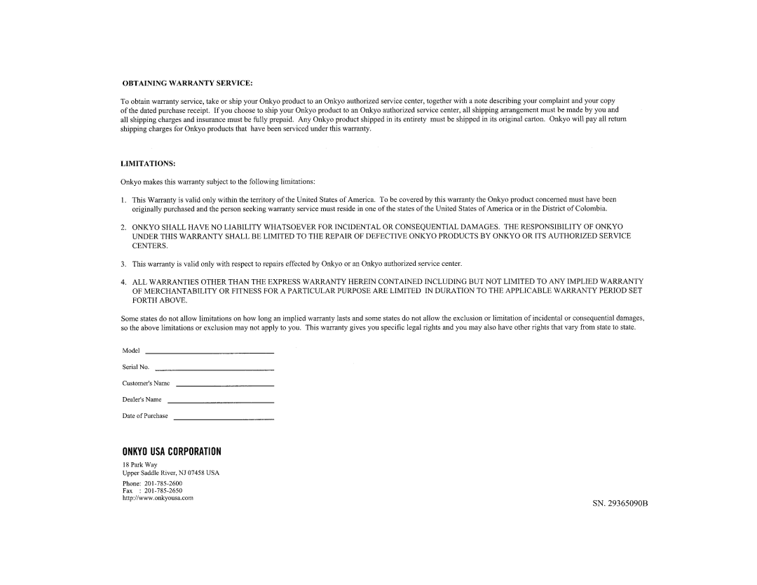 Onkyo DV-SP502E instruction manual 