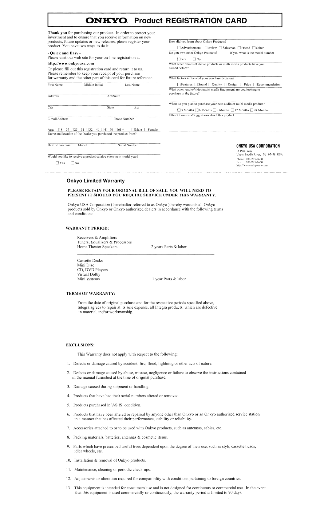 Onkyo DX-C390 instruction manual 