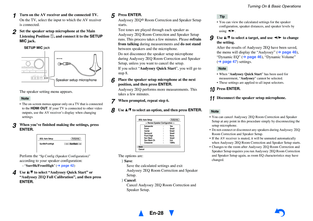 Onkyo HT-r591 instruction manual En-28 