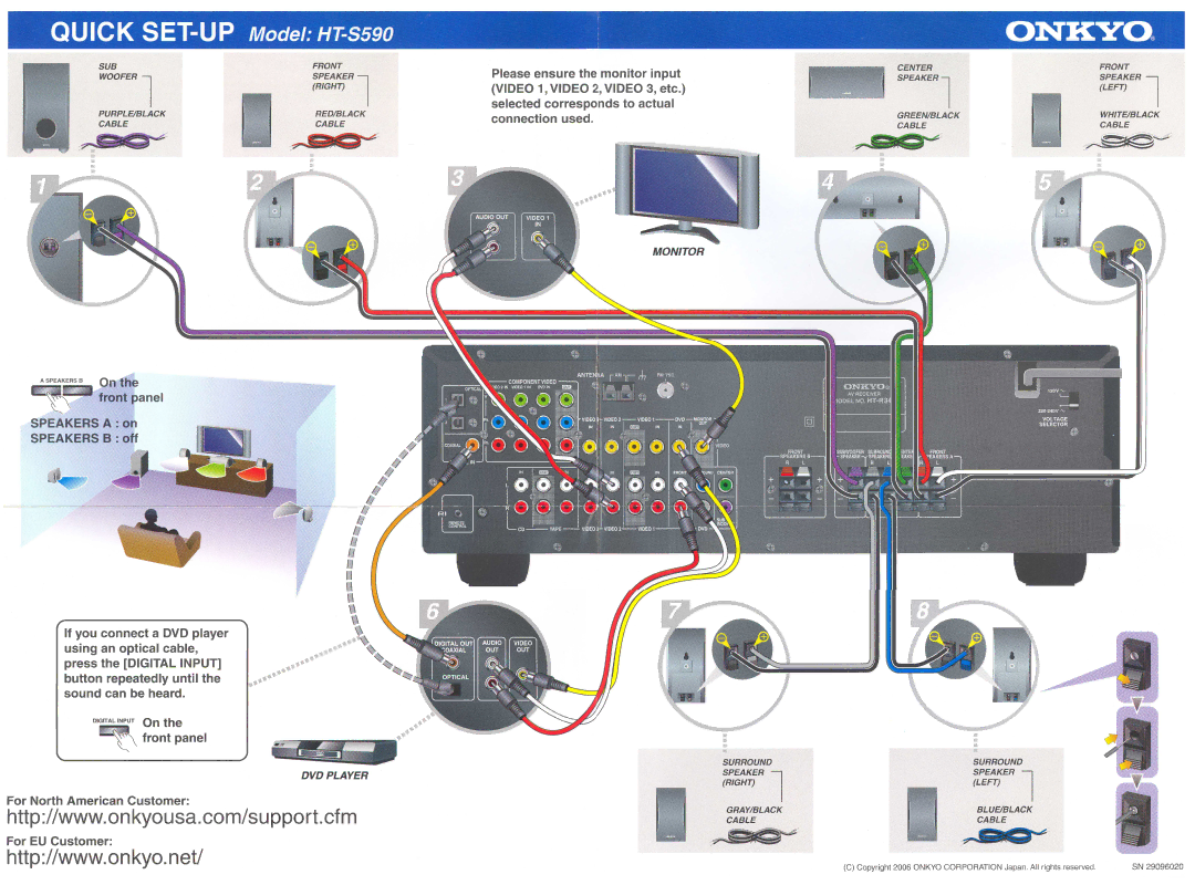 Onkyo HT-S590 instruction manual 