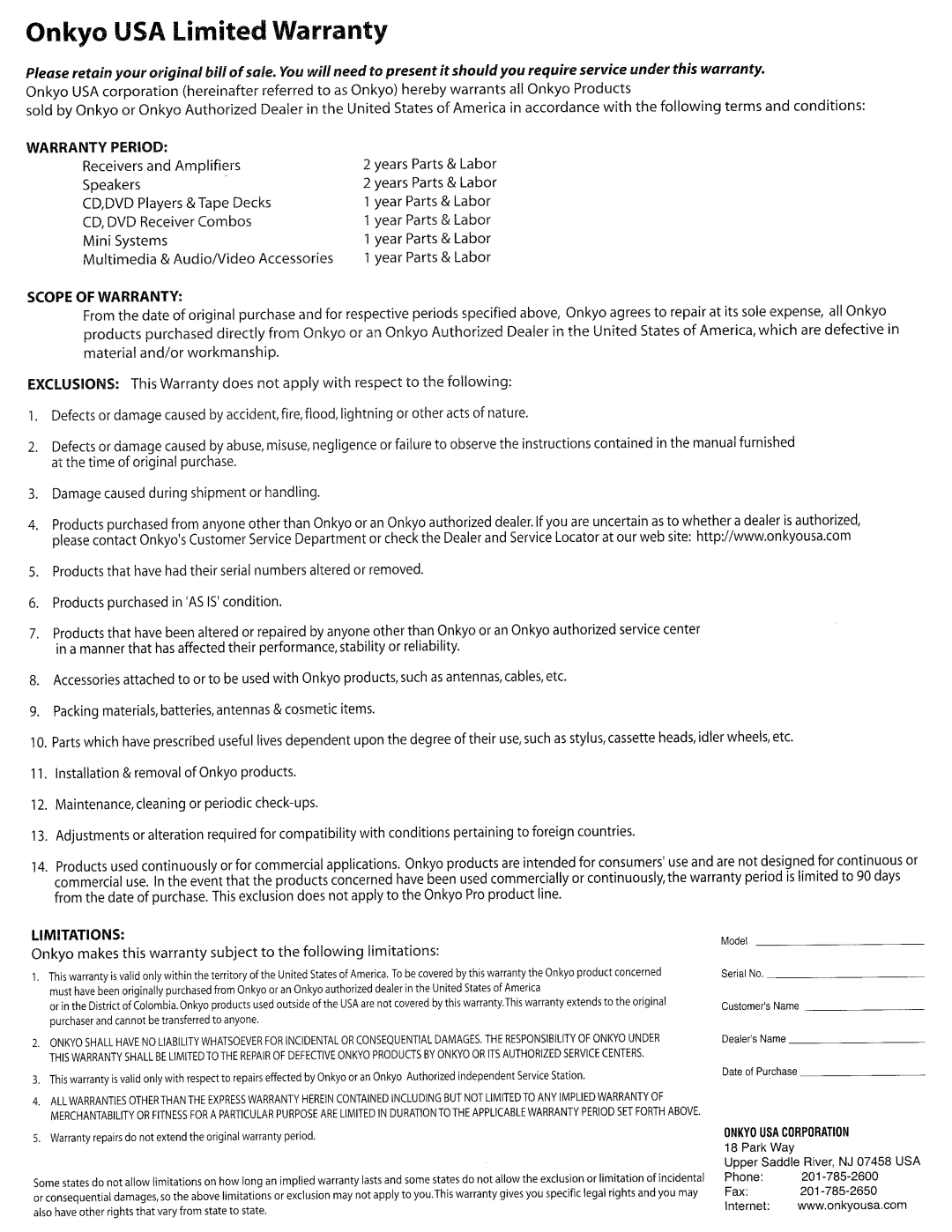 Onkyo HT-S590 instruction manual 