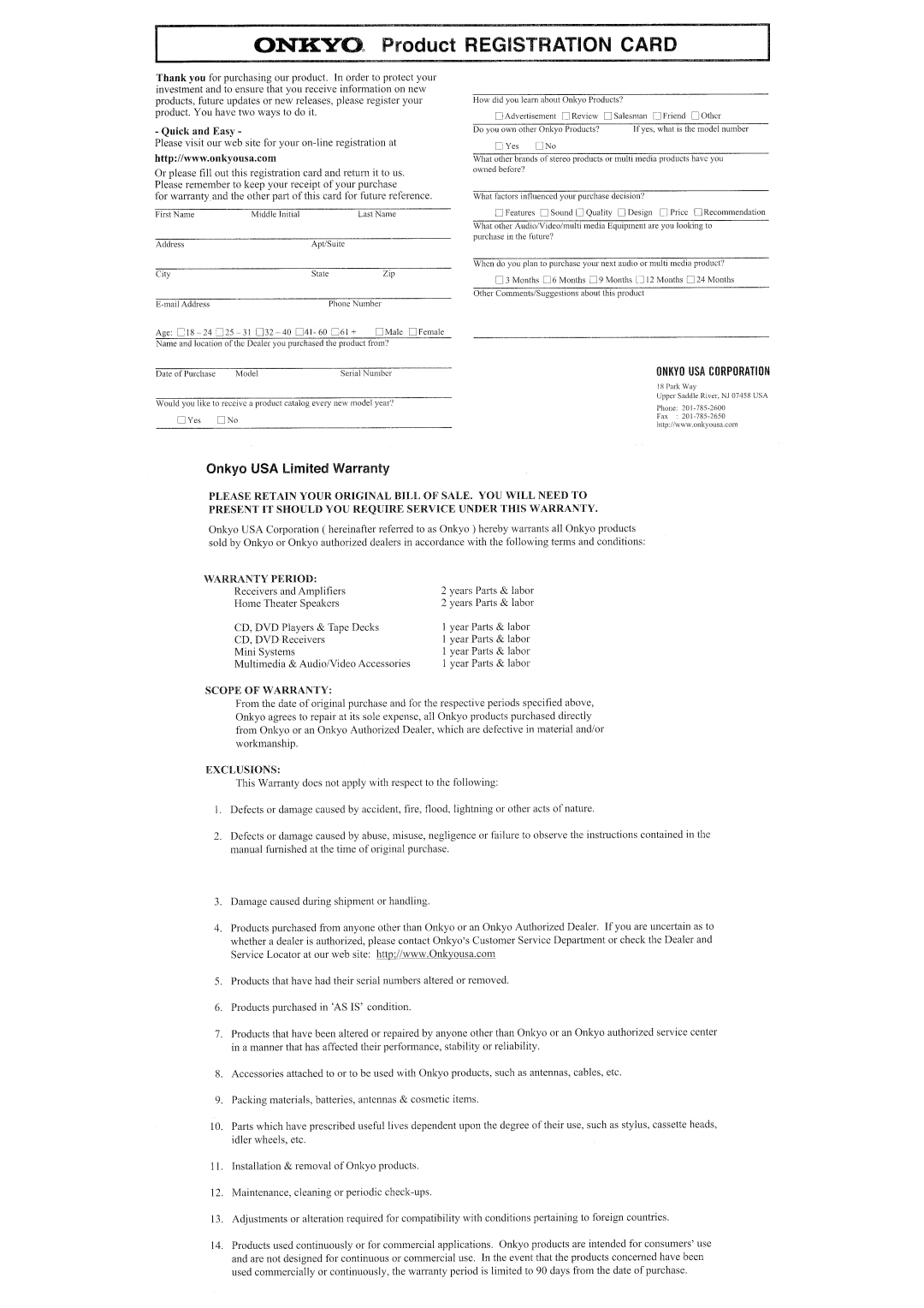 Onkyo HT-S780 instruction manual 