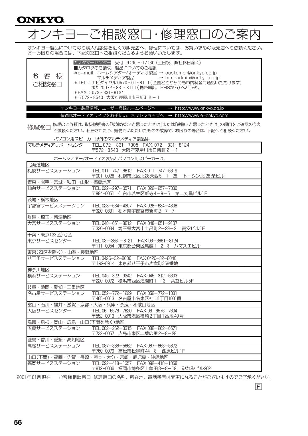 Onkyo MB-S1 instruction manual 